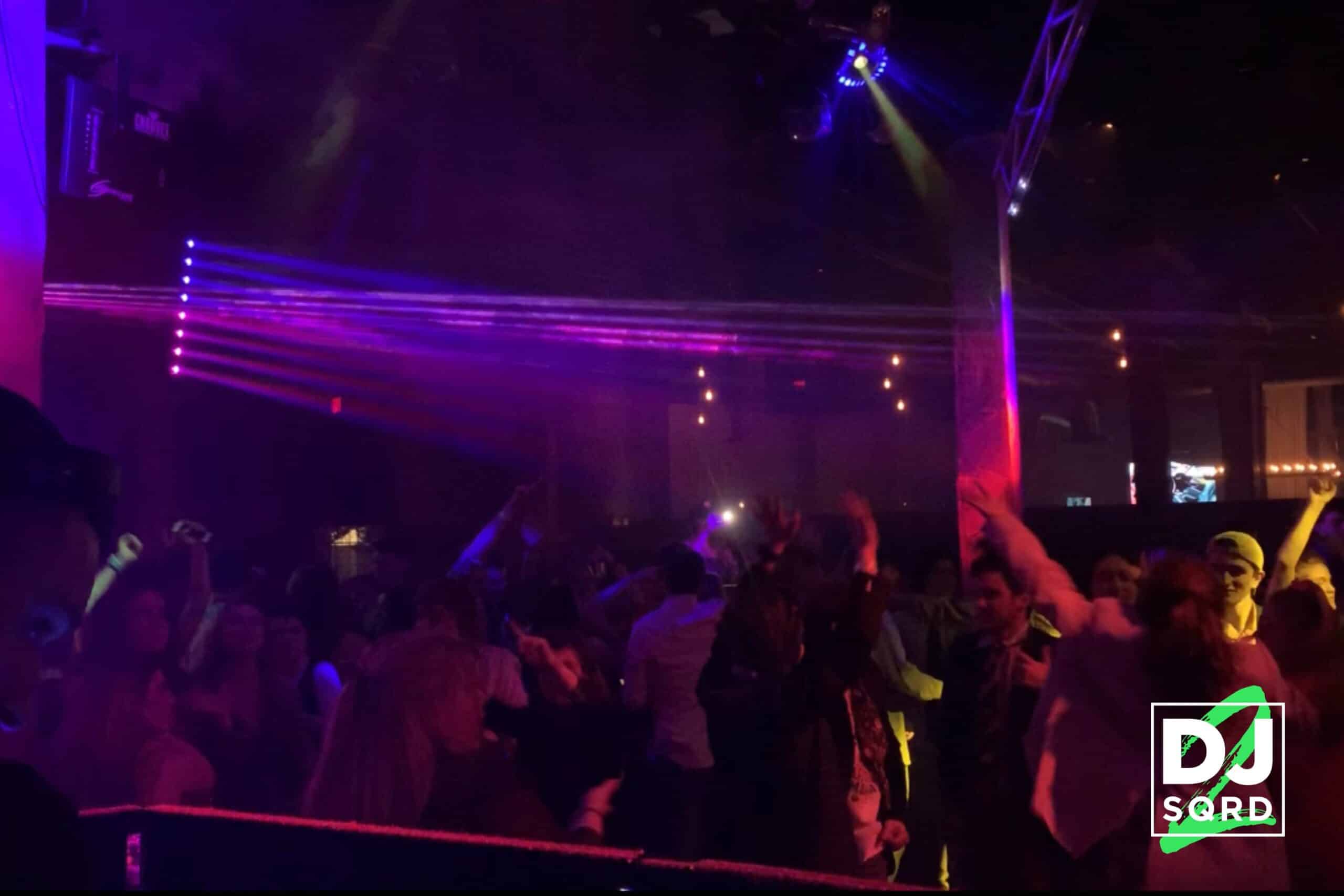 DJ SQRD Nightclub Performance